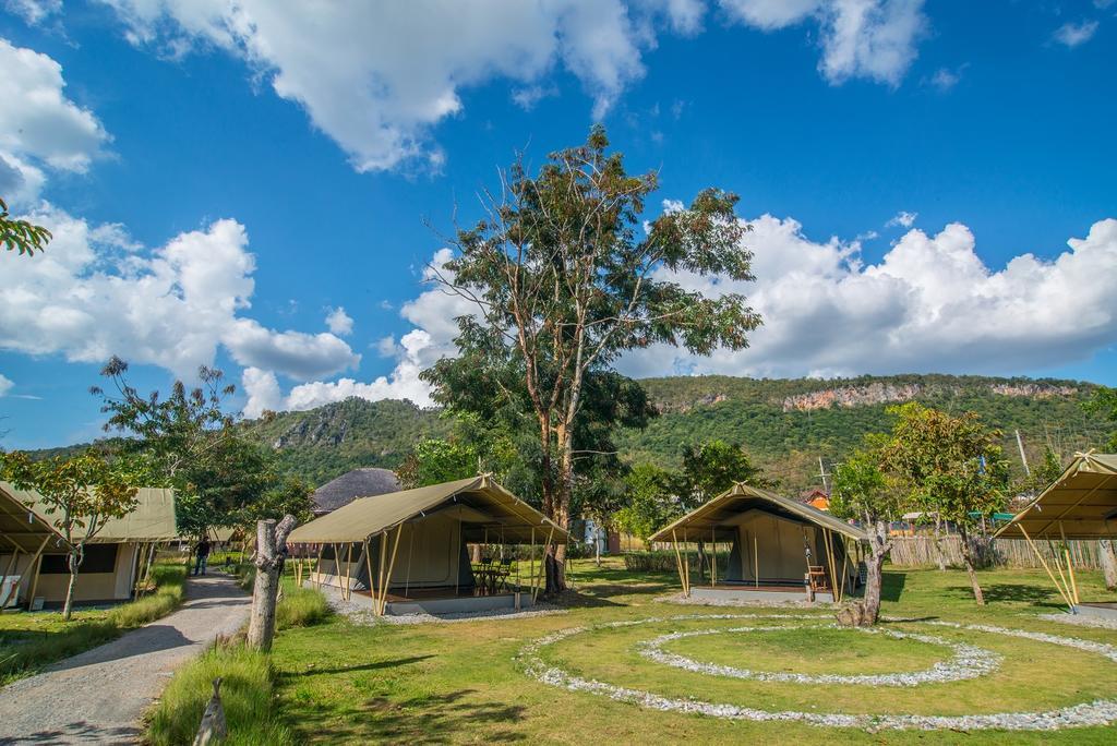 Lala Mukha Tented Resort Khao Yai Mu Si Extérieur photo