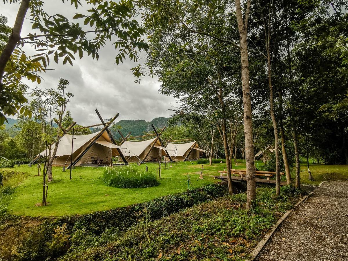 Lala Mukha Tented Resort Khao Yai Mu Si Extérieur photo
